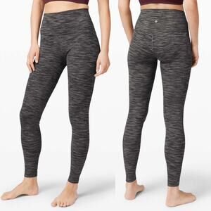 LULULEMON Align Pant 28" Size 2 Wee Are From Space Dark Carbon Ice Grey